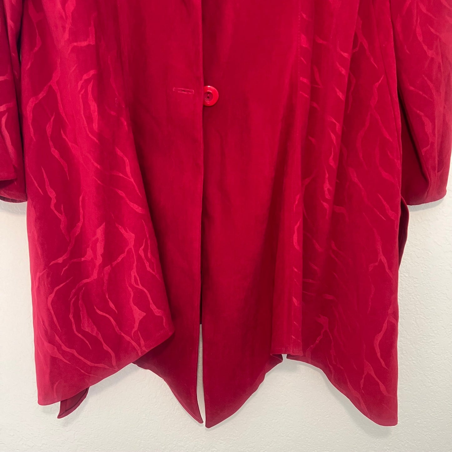 Crimson Safari Duster