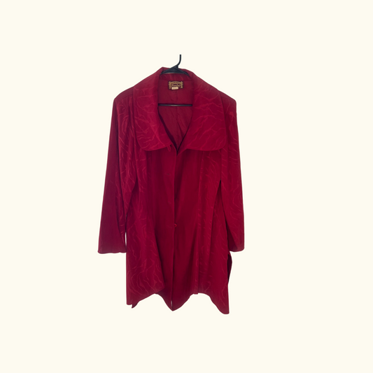 Crimson Safari Duster