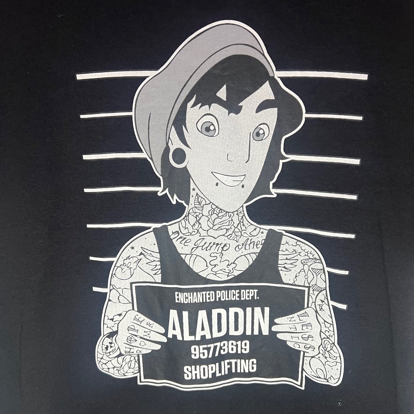 Aladdin's Last Wish: Mugshot Mischief Tee