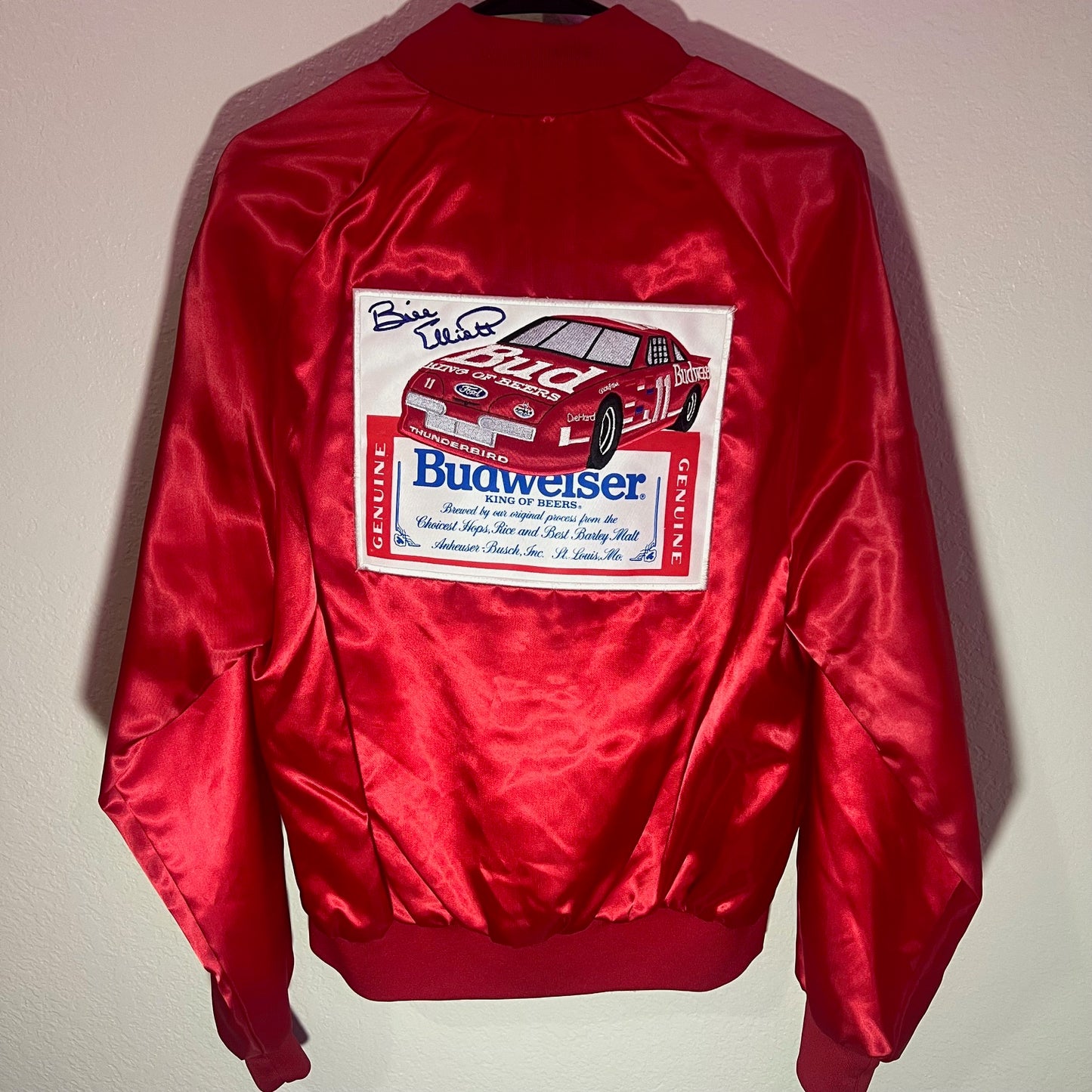 Elliott’s Budweiser Racing Icon Jacket