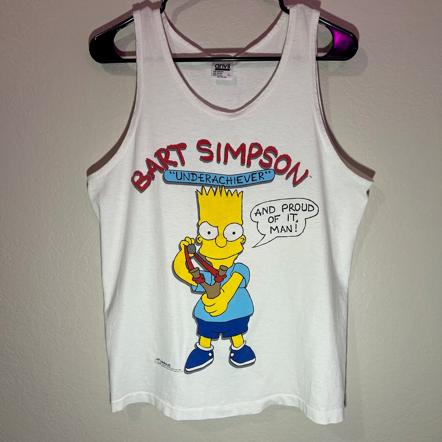 Underachiever Extraordinaire: Bart Simpson Retro Tee