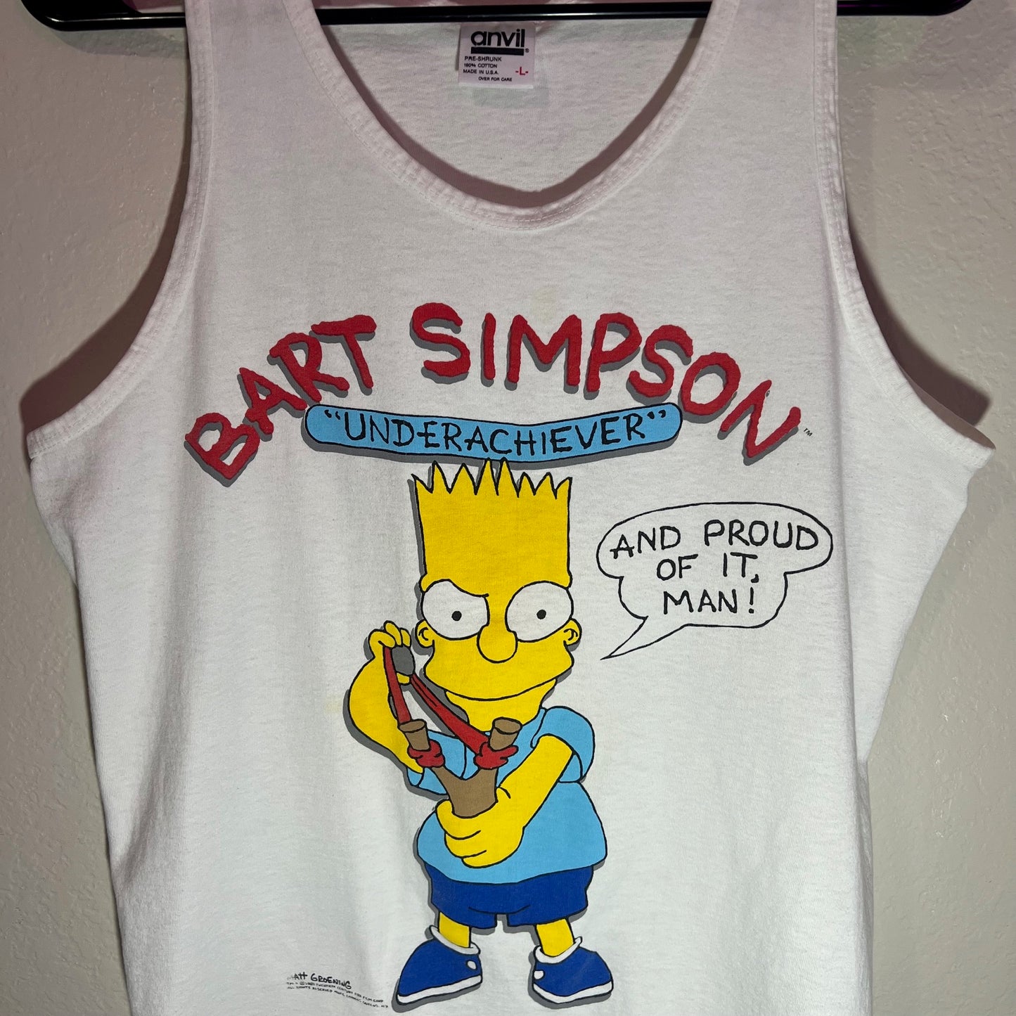 Underachiever Extraordinaire: Bart Simpson Retro Tee