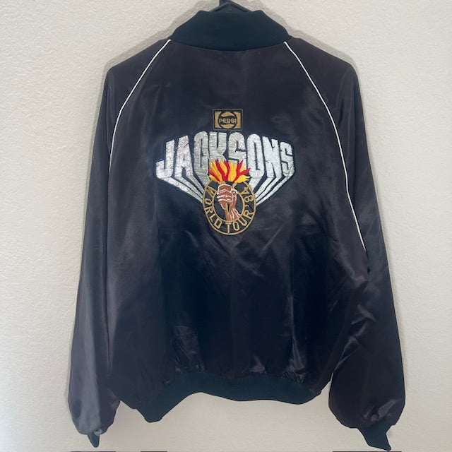 Vintage Jacksons “Victory Tour ’84” Pepsi Promo Satin Jacket