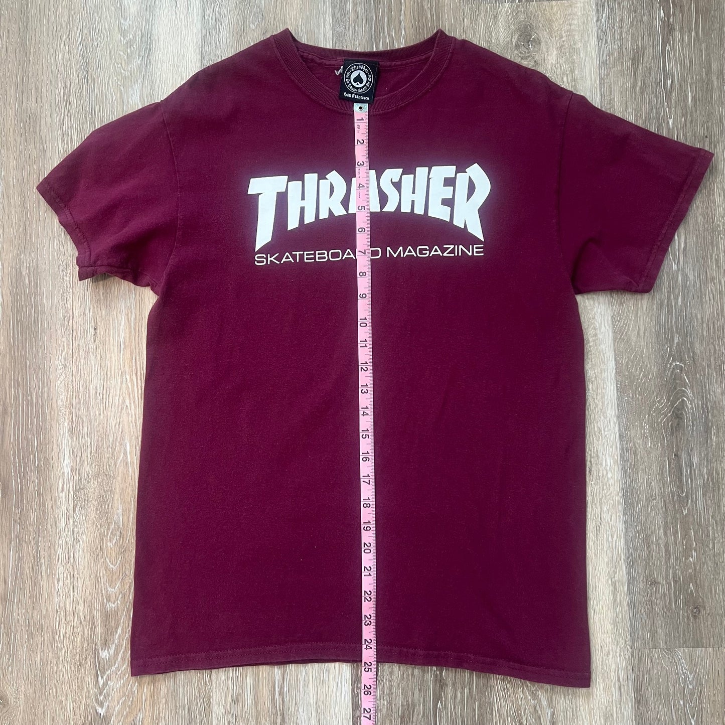 Oxblood Thrash: Classic Skate Tee
