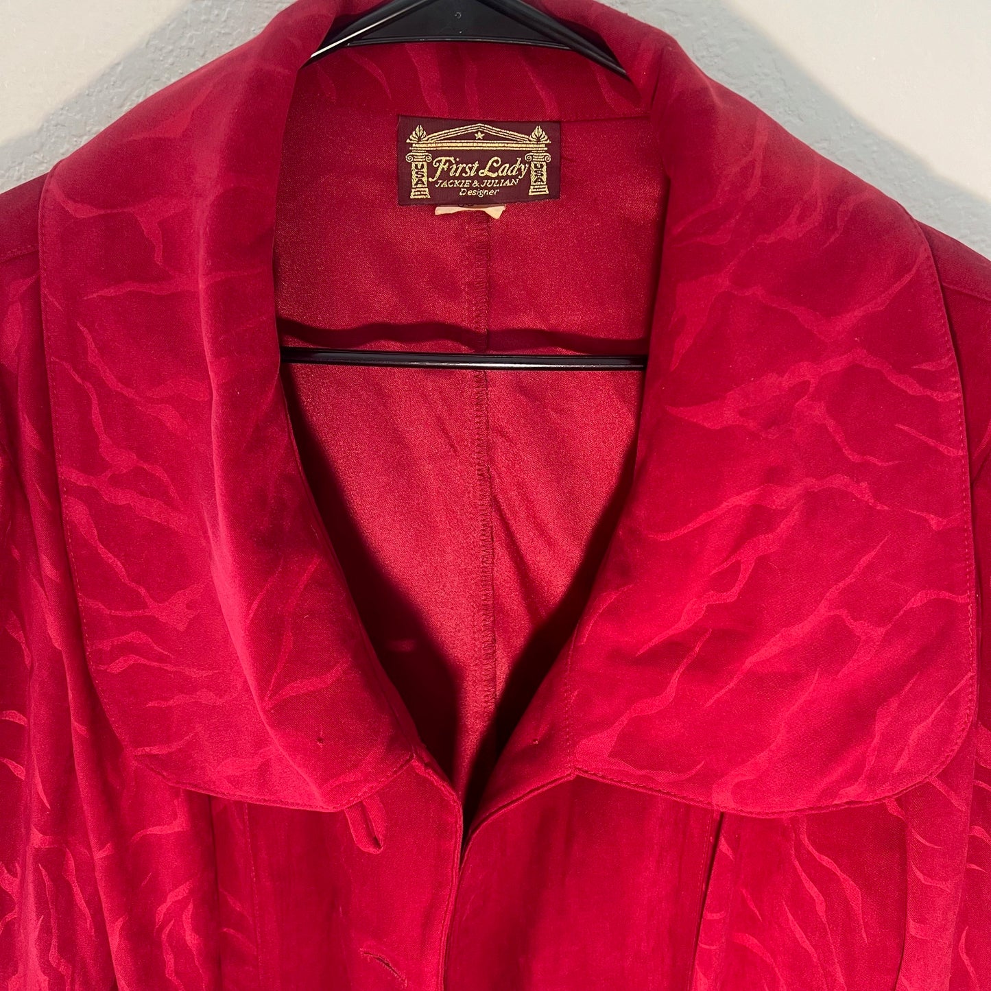 Crimson Safari Duster