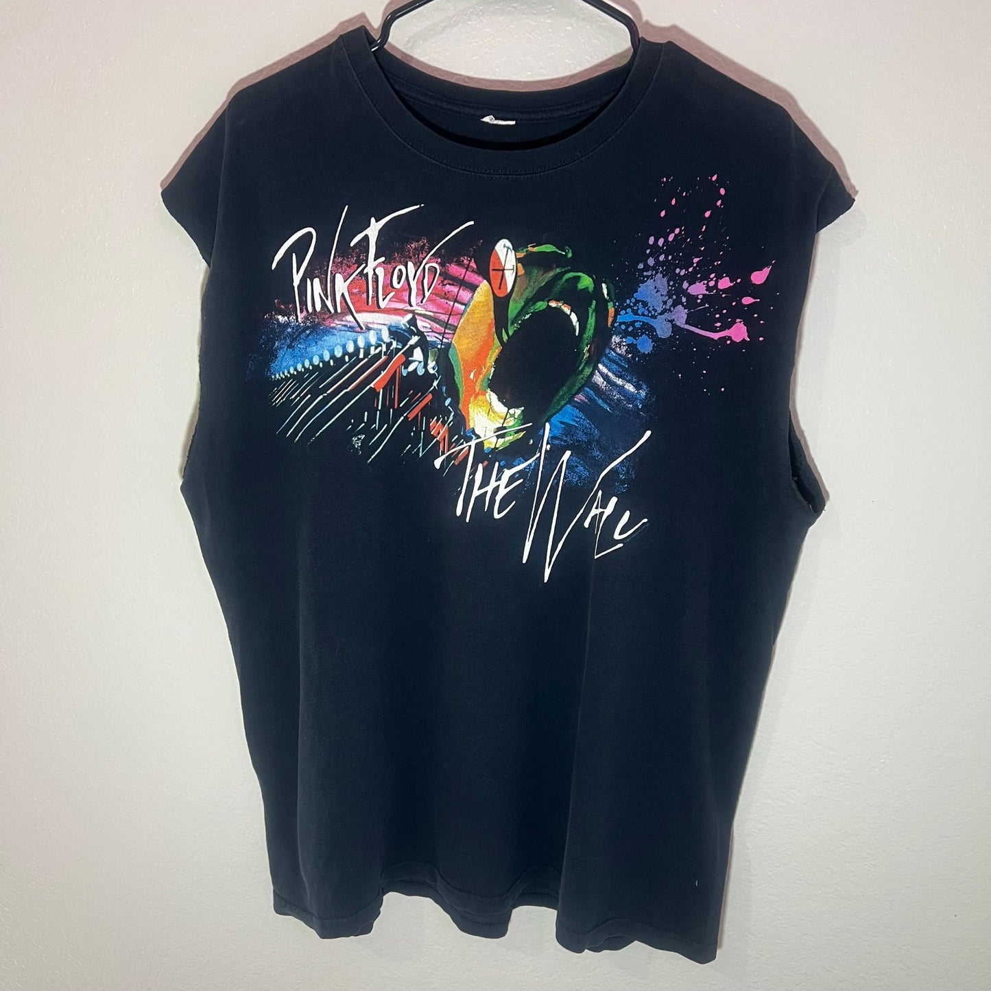 Pink Floyd The Wall Scream Original Muscle Tee