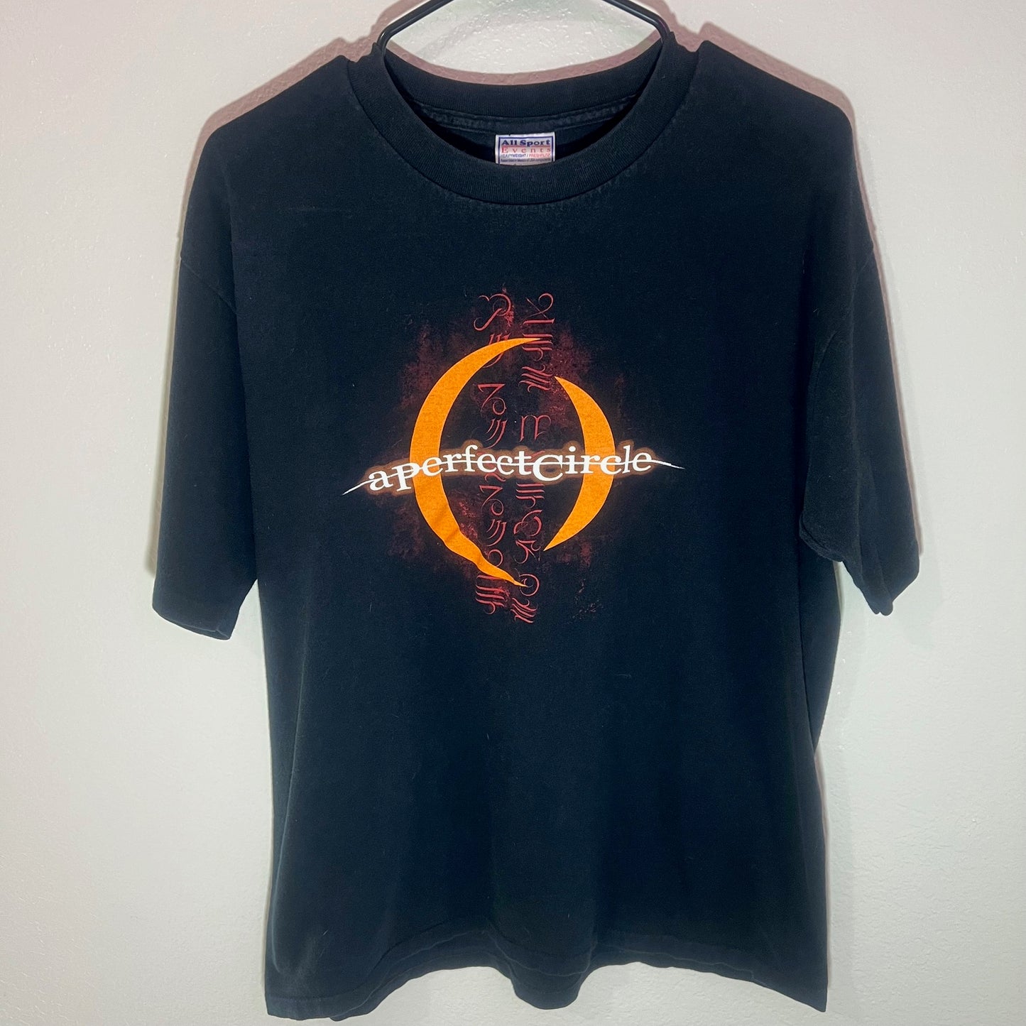 Vintage A Perfect Circle Tour Tee — Mer de Noms Era 2000/2001 - Tour Only