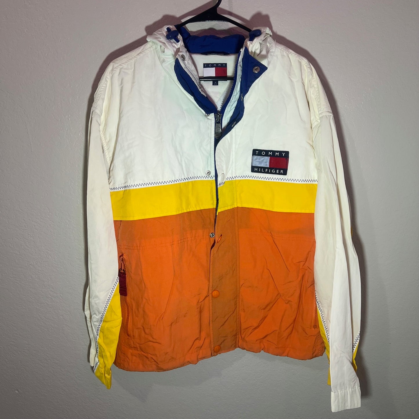 Tommy Hilfiger Color block Windbreaker - Orange