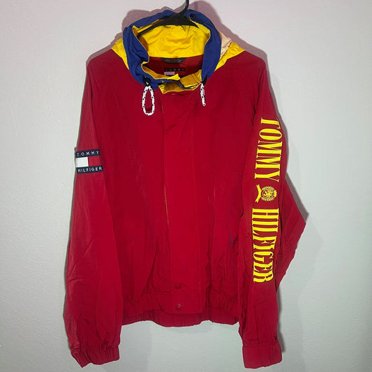 Vintage Tommy Hilfiger Colorblock Windbreaker Jacket
