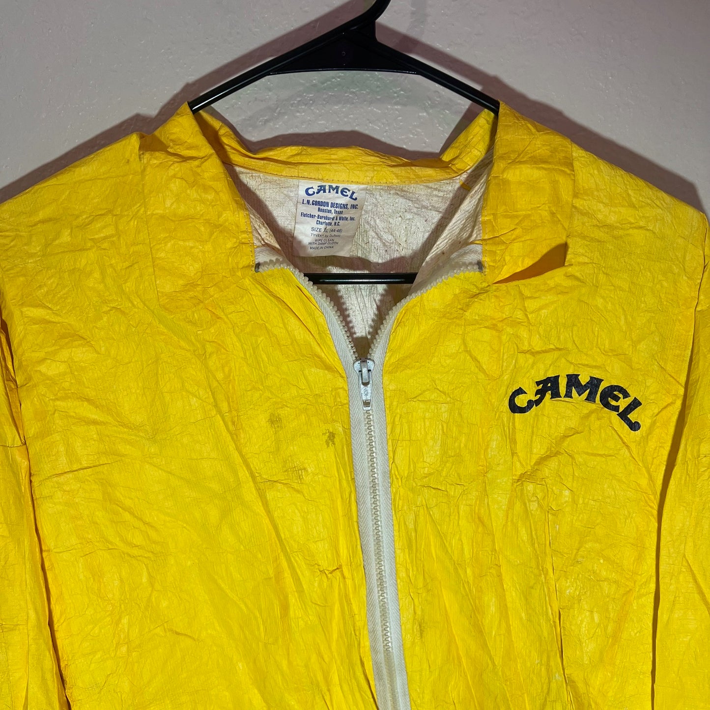 Vintage Camel Raincoat