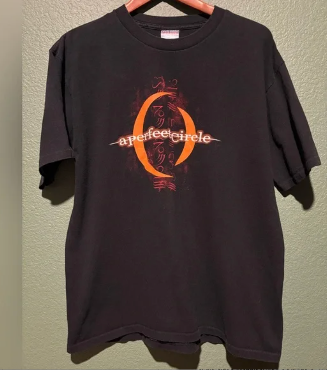 Vintage A Perfect Circle Tour Tee — Mer de Noms Era 2000/2001 - Tour Only