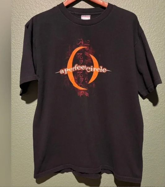 Vintage A Perfect Circle Tour Tee — Mer de Noms Era 2000/2001 - Tour Only